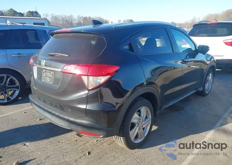 2019 Honda Hr-V Ex-L из США, поврежденный, VIN 3CZRU5H72KM717651